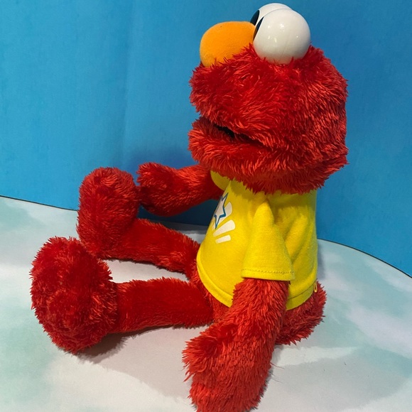 SESAME STREET MUPPET ELMO VINTAGE 2013 LET’S IMAGINE TALKING PLUSH WORKS GREAT!! - Picture 2 of 13